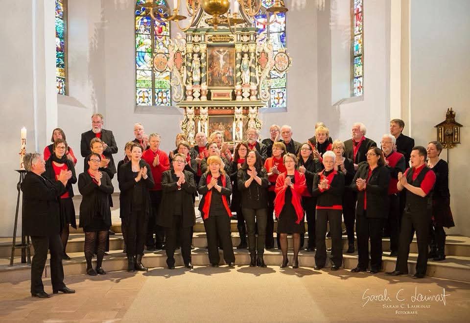 Action im Groden, unser Chor